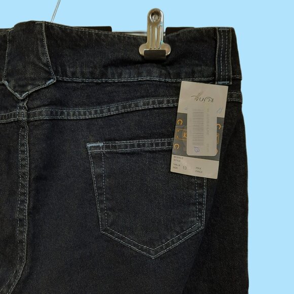 New Vintage 90s Cowgirl Time Bootcut Western Jeans Low Rise Embroidered Size 13 - Picture 3 of 7